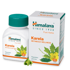 Карела Хималая,  Karela Himalaya, 60 таб, снижение сахара, гипертония