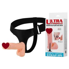 Страпон BAILE -ULTRA PASSIONATE HARNESS STRAP-ON Sex Aura