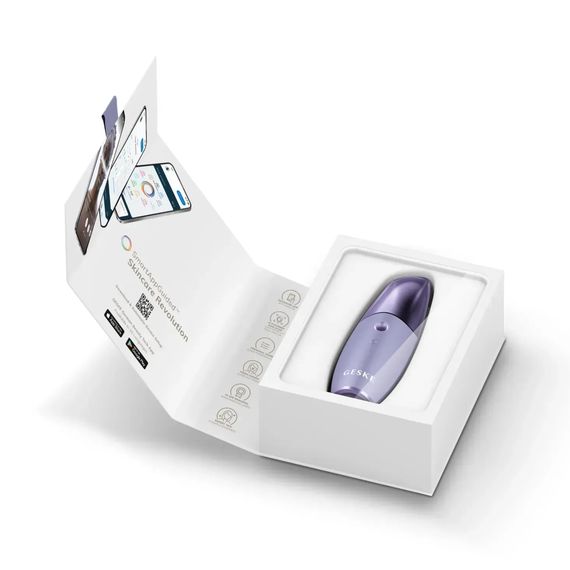 Увлажнитель для кожи лица GESKE Facial Hydration Refresher 4 in 1 gray, Фиолетовый | Зображення 8