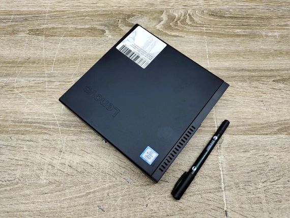 Неттоп Lenovo ThinkCentre M910q Tiny USFF / Intel Core i5-6500T (4 ядра по 2.5 - 3.1 GHz) / 8 GB DDR4 / 240 GB SSD / Intel HD Graphics 530 б/у | Зображення 2