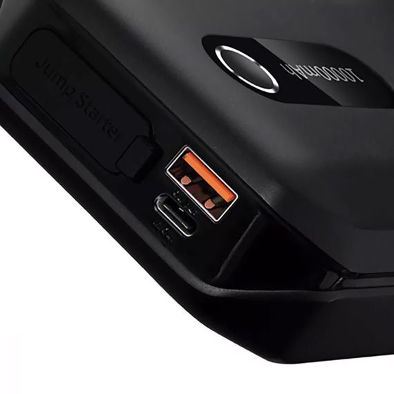 Пусковий пристрій (бустер) для автомобіля Baseus Super Energy Air Car 10000 mAh (CGNL0201) Black | Зображення 4