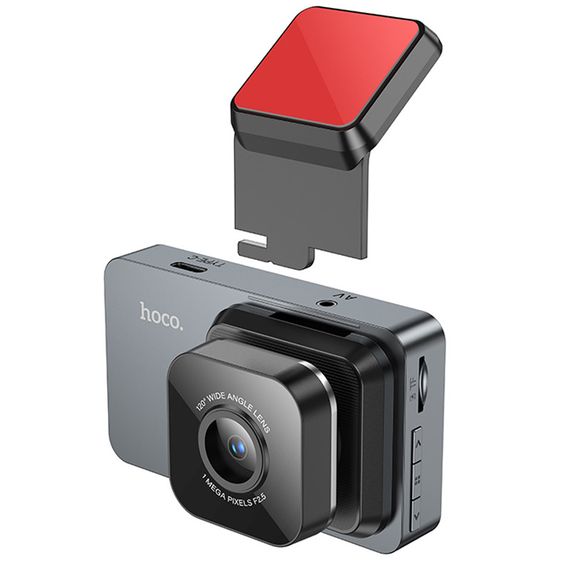 Відеореєстратор Hoco DV9 3-inch screen driving recorder Metal gray | Зображення 3