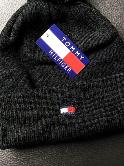 Шапка Tommy Hilfiger black | Зображення 1