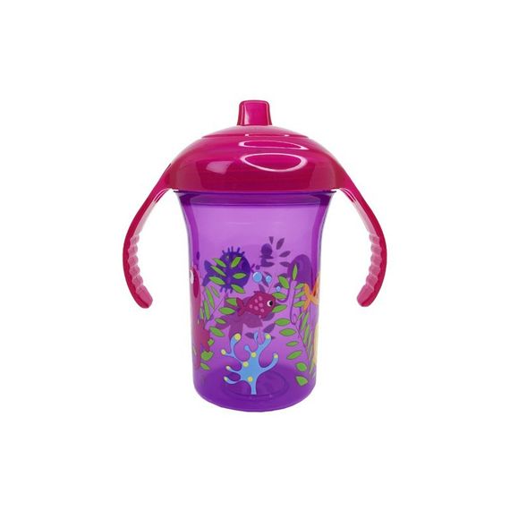 Пляшечка пластикова з ручками "Океан" MGZ-0323(Violet) 250 мл | Зображення 1