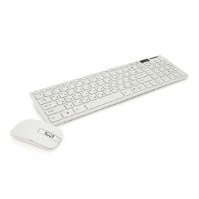 Комплект бездротовий K06 (KB+Mouse), (Eng / Pyc), 2.4G, White, Box