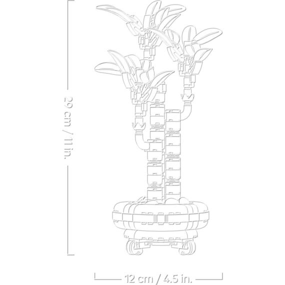 Конструктор LEGO Botanicals Бамбук щастя (10344) | Зображення 5