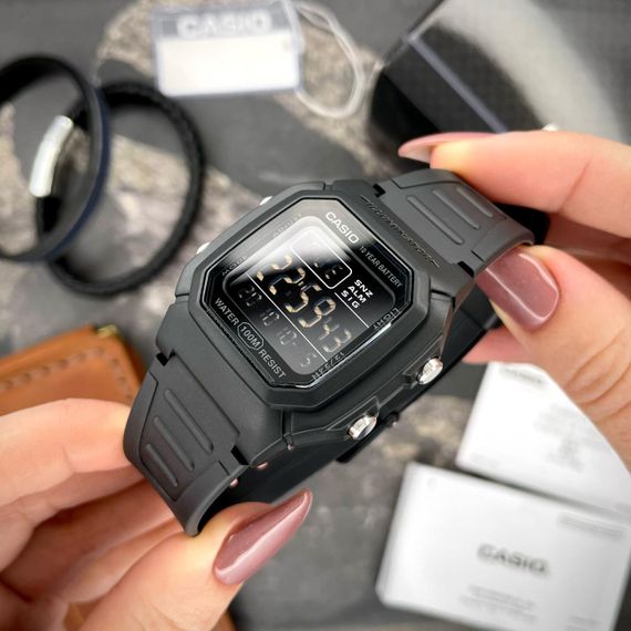 Чоловічий годинник Casio W-800H-1B | Зображення 5