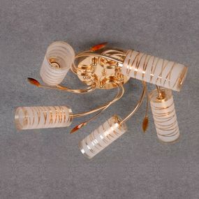 Люстра потолочная классическая E14 60W G (LK-172C/3)