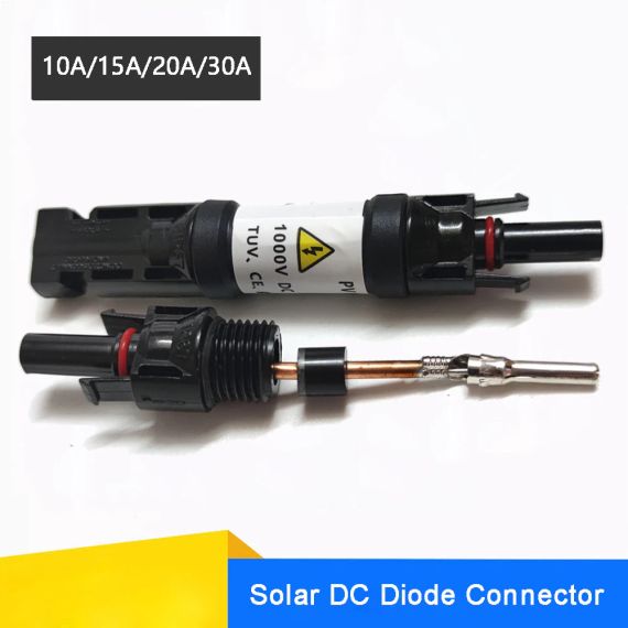 15А Сонячний діод постійного струму / Конектор для сонячних панелей діод шоттки (комплект)