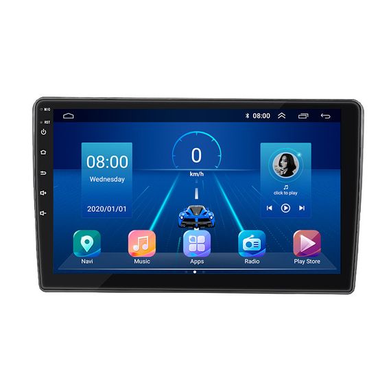 Штатная магнитола 10" Lesko для Mitsubishi Outlander I 2002-2008 Top 4/64 4G WiFi GPS Митцубиси