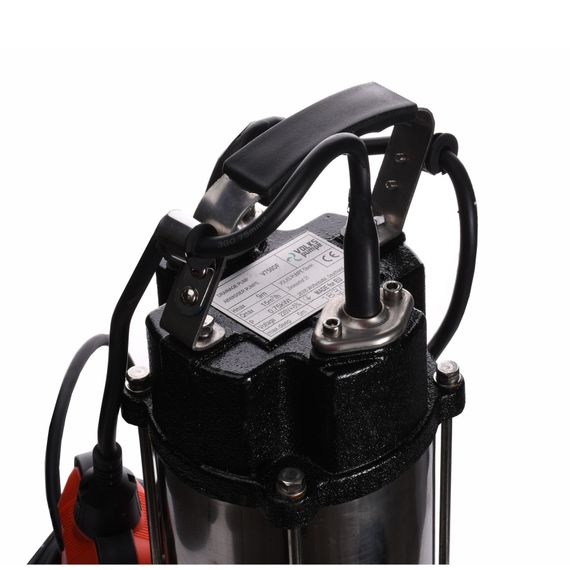 Дренажно-фекальный насос VOLKS pumpe V750 DF 0,75 кВт з ріжучим механізмом (13621) | Зображення 2