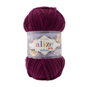 Пряжа Alize VELLUTO 111 плюшевая