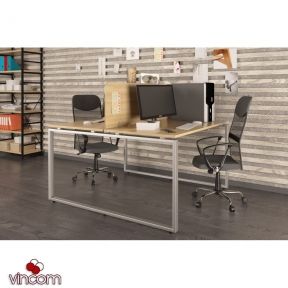 Cтол двойной Loft design Q-140 Q-140 Дуб Борас