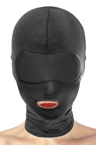 Капюшон для БДСМ з відкритим ротом Fetish Tentation Open Mouth Hood sexstyle