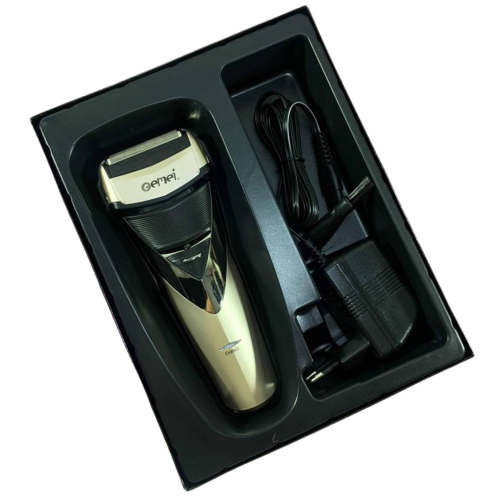 Электрическая мужская электробритва для бороды ProGemei GM-7060 аккумуляторная с дополнительным лезвием | Зображення 2