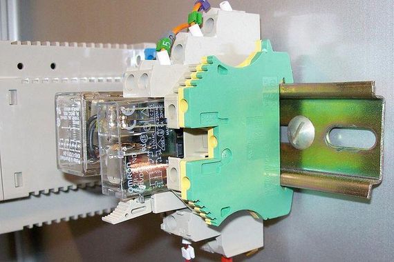 DIN-рейка оцинкованная 125 см 0.8мм Ny95502399 | Зображення 4