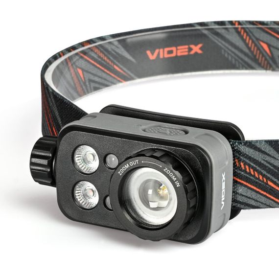 Налобний світлодіодний ліхтарик VIDEX VLF-H046Z 500Lm 5000K | Зображення 1