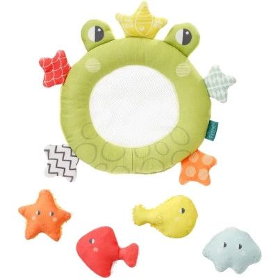Игрушка для ванной Fehn Plansch &amp; Play Развивающая Лягушка с морскими обитателями (4001998050080) | Зображення 1