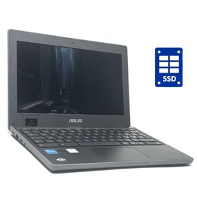 Нетбук Asus ChromeBook CR1100CK / 11.6" (1366x768) IPS / Intel Celeron N4500 (2 ядра по 1.1 - 2.8 GHz) / 4 GB DDR4 / 32 GB SSD / Intel UHD Graphics / WebCam / Chrome OS б/у
