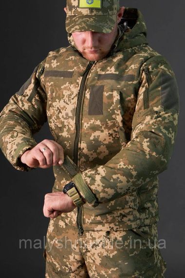 Зимова куртка Taslan на Omni-Heat , піксель ЗСУ | Зображення 5