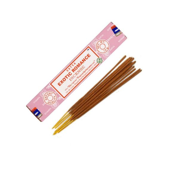 Аромапалички (пахощі) Satya Exotic Romance (Екзотичний Роман) 15г 8904245404239