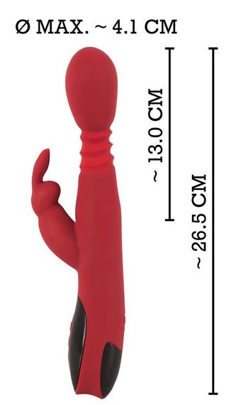 Вібратор Silicone Rabbit Vibr sexstyle | Зображення 1