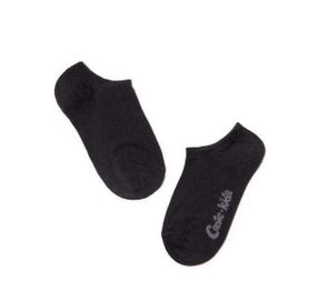 Носки Active 17С-63СП-000 ультракороткие CONTE KIDS, однотонные р16, Чёрный