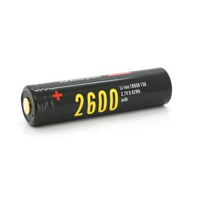 Акумулятор Li-Ion Soshine 18650 18650USB-3.7-2600, microUSB, 2600mAh, 2.5A