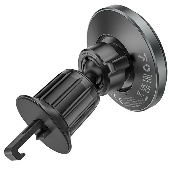 Автотримач з БЗП Borofone BH202 Seaside magnetic Metal gray | Зображення 3
