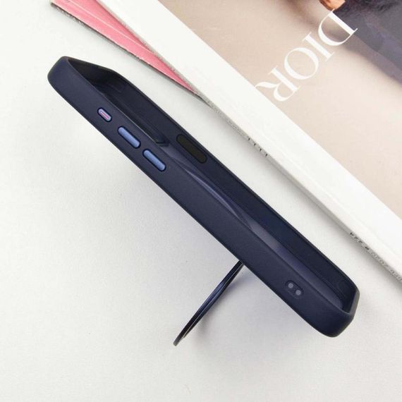 Чохол Ummi Colorful with MagSafe HQ Ring для Apple iPhone 14 Pro (6.1") Dark Blue | Зображення 3