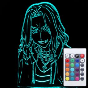 Акриловый светильник-ночник с пультом 16 цветов Кейске Баджи tty-n001435