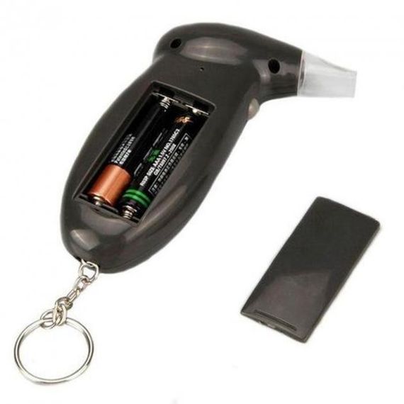 Персональний алкотестер Digital Breath Alcohol Tester із мундштуками | Зображення 1
