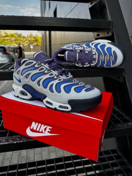 Кросівки Nike Air TN Plus Drift (сірі & фіолет) | Зображення 1