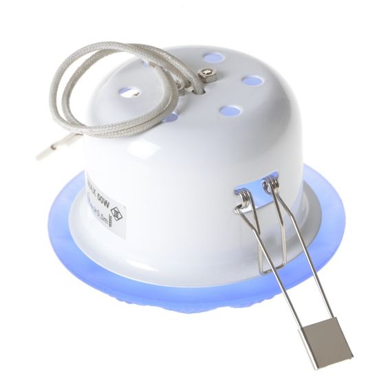 Светильник точечный декоративный HDL-G12 (G06) blue MR16 | Зображення 1