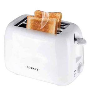 Тостер на 2 скибочки 700Вт Sokany HJT-022 Білий