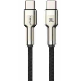 Дата кабель Amaya 310CC Type-C to Type-C 60W (1m) Brown