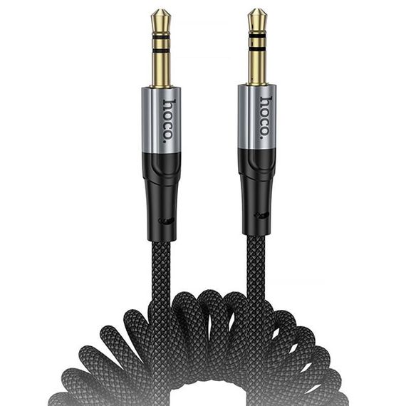 Аудіо кабель Aux Hoco UPA33 Nuevo (1.5m) Black