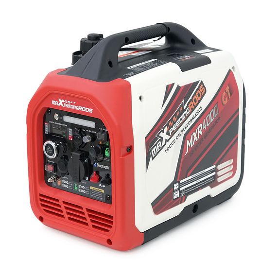 Генератор инверторный БЕНЗИН/ГАЗ MXR4000GT (3, 2 kW), однофазный, 220V, 50Hz, объем бака 4л, дистанционный запуск Bluetooh | Зображення 1