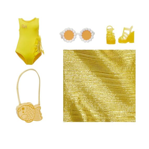 Лялька дитяча Санні Rainbow High 507284 серії "Swim & Style" з аксесуарами | Зображення 5