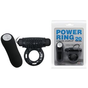 Вибро кольцо " Power ring 20 " BI-014331 Sex Aura
