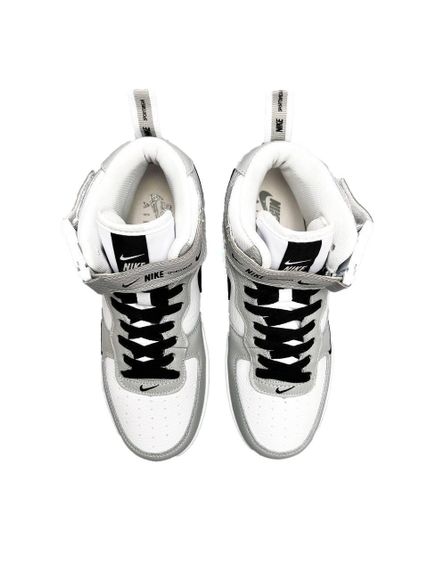 Мужские кроссовки Air Force Mid Utility White Grey 44 - 28 см | Зображення 3