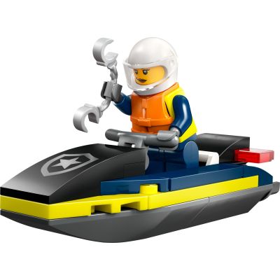 Конструктор LEGO City Поліцейський катер (30693) | Зображення 1
