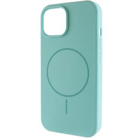 Чохол Silicone Case Full Protective (AA) NO LOGO with MagSafe для Apple iPhone 11 Pro Max (6.5") Бірюзовий / Marine Green