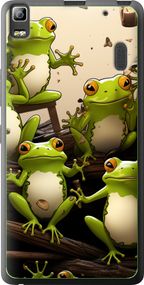 Чехол на Lenovo K3 Note K50-T5 Жабки "5656u-141-17620"