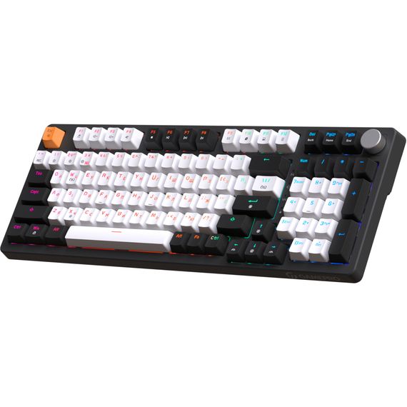 Клавіатура GamePro MK170B Hot-Swap Red Swich RGB USB UA Black (MK170B) | Зображення 1