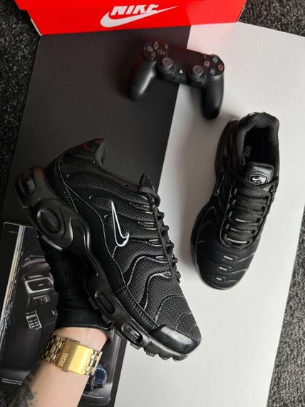 Кроссовки Air Max Tn Plus Black White Swoosh , Вьетнам 46 | Зображення 5