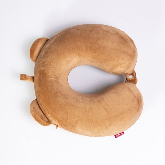 Подушка для шеи Cookie Bear U-образная, коричневый HP-56-1BR | Зображення 3