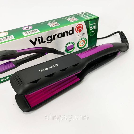 Плойка для волосся ViLgrand VHS-110. Колір: фіолетовий | Зображення 2