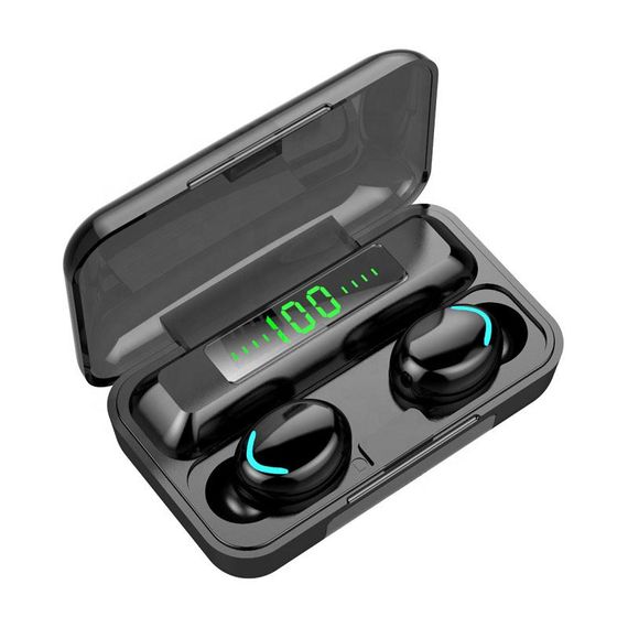 Беспроводные наушники Primo F9 Bluetooth V5.0 с микрофоном - Black