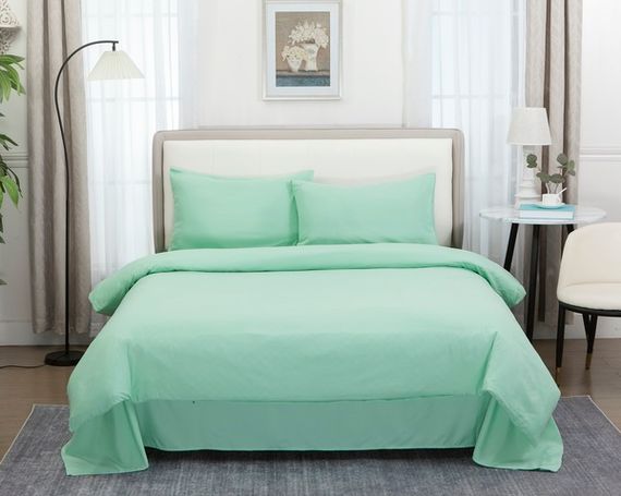 Комплект постільної білизни Soho Євро 200х220 см Green Sage | Зображення 1